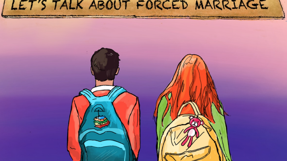 Savera UK Youth help create forced marriage comic 